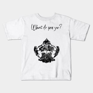 Rorschach inkblot test Kids T-Shirt